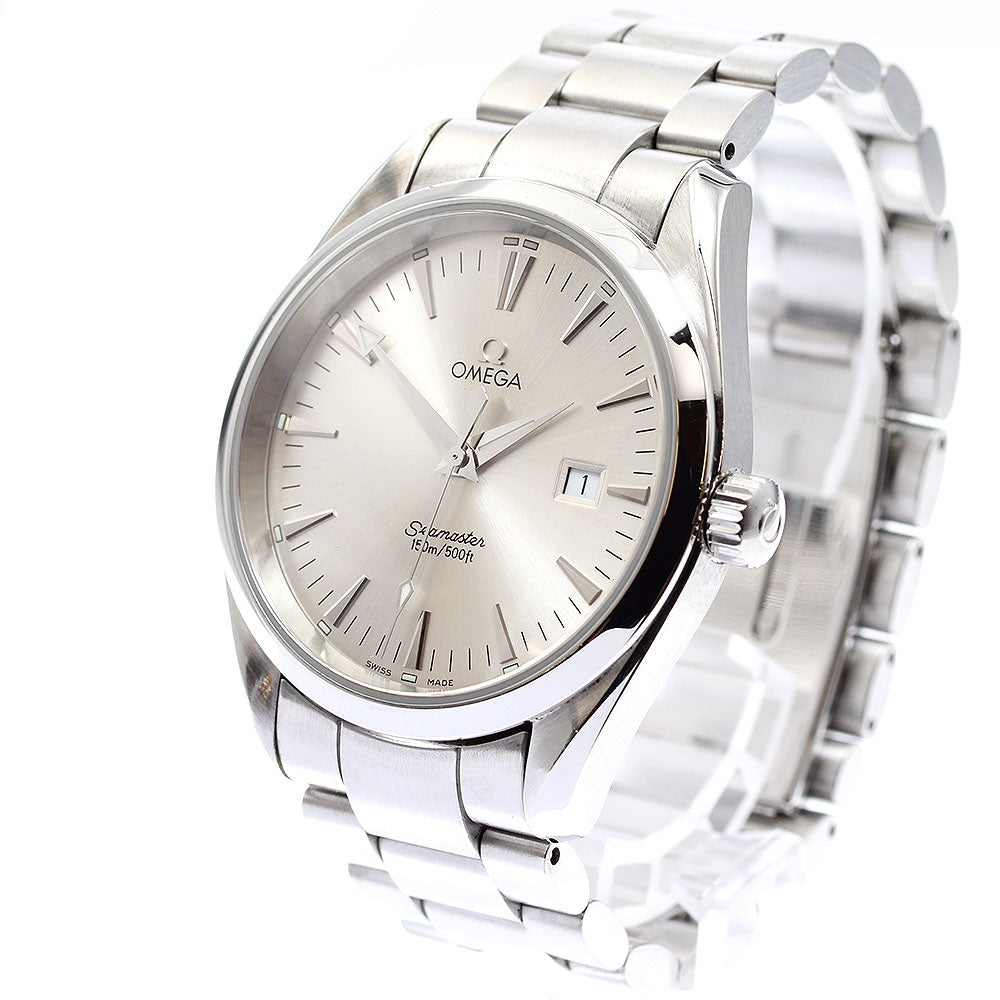 OMEGA Seamaster Aqua Terra 2517.30 Date Silver Dial Quartz Men's Watch_889425