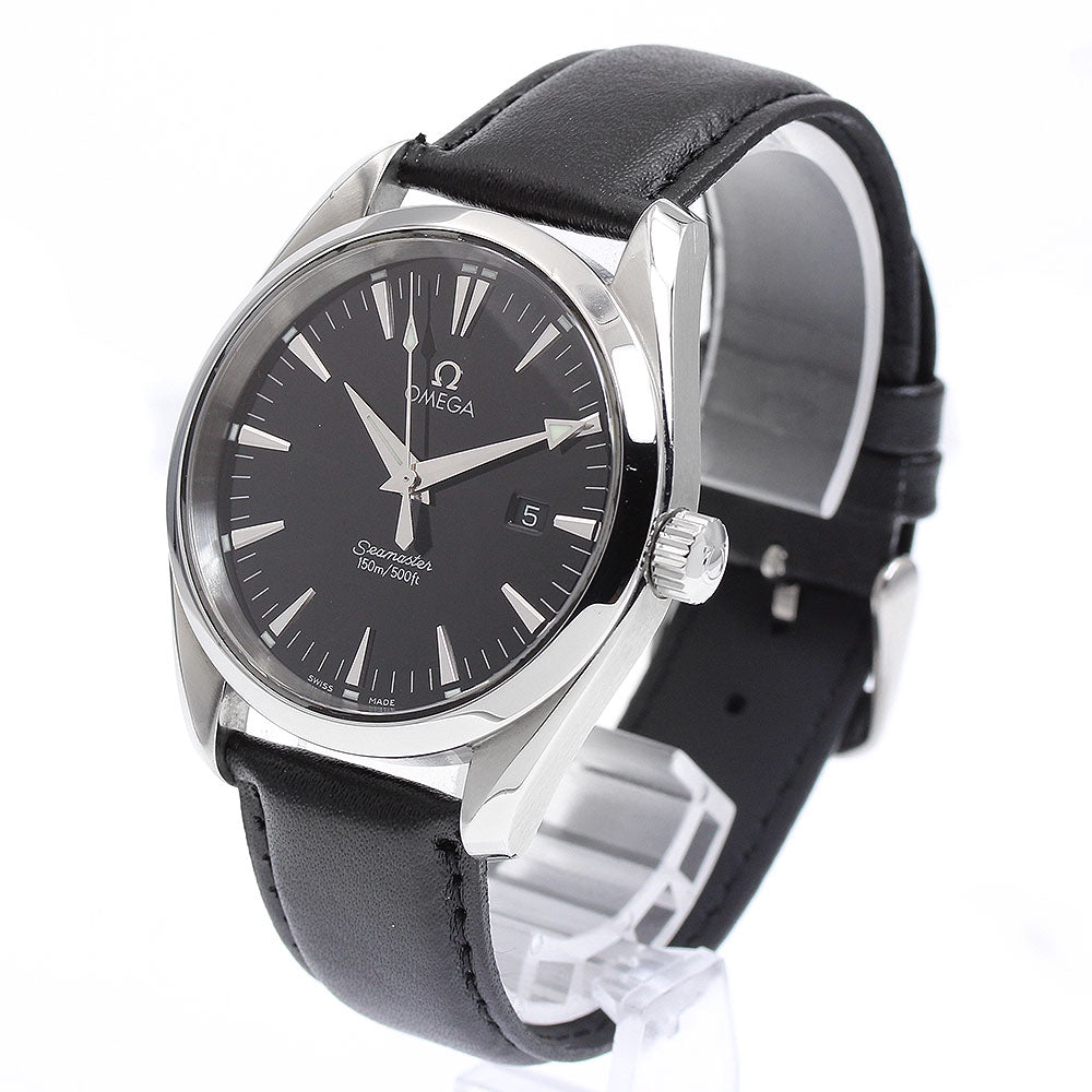 OMEGA Seamaster Aqua Terra 2517.50 Date Black Dial Quartz Men's Watch_889426