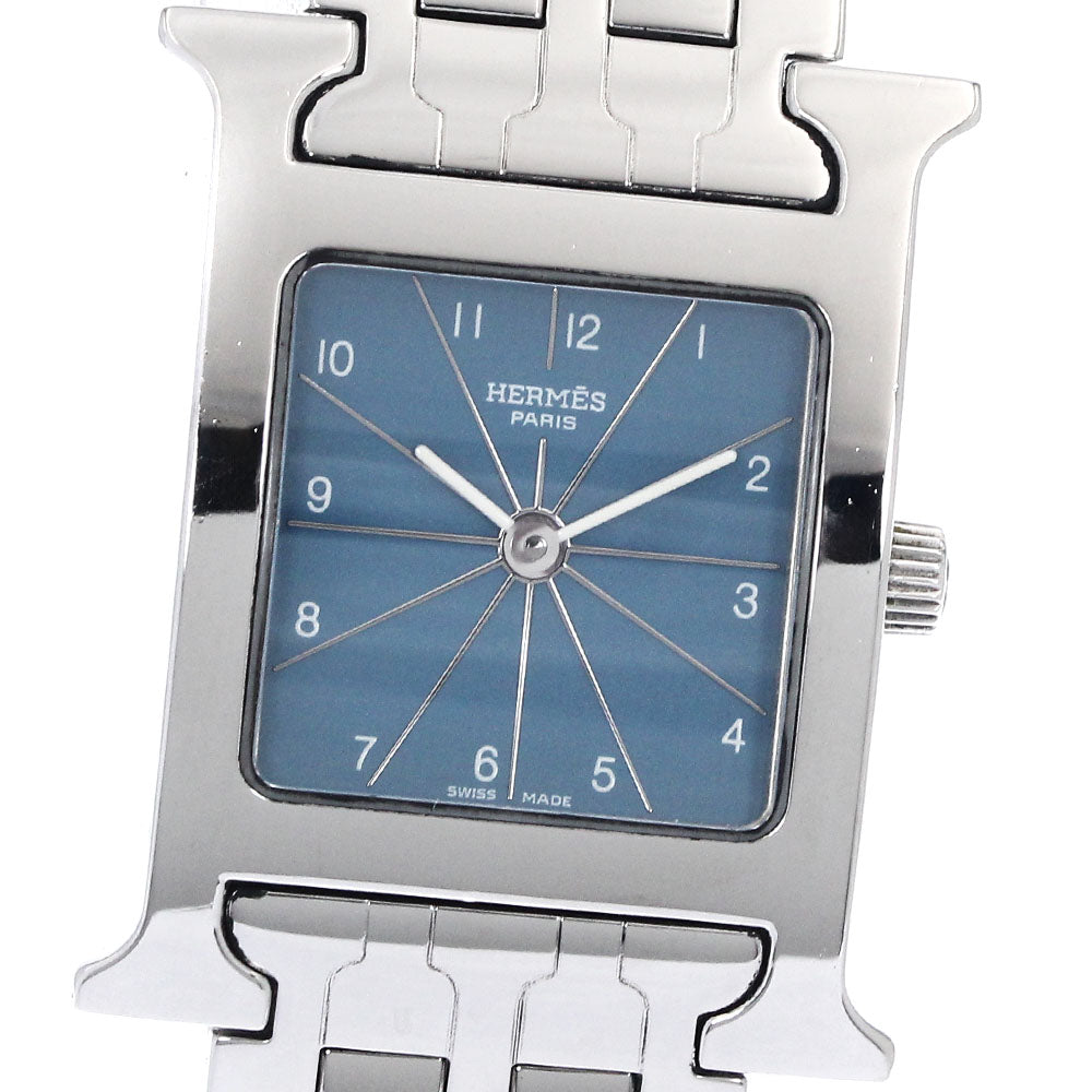 HERMES H watch HH1.210 blue Dial Quartz Ladies Watch_889438