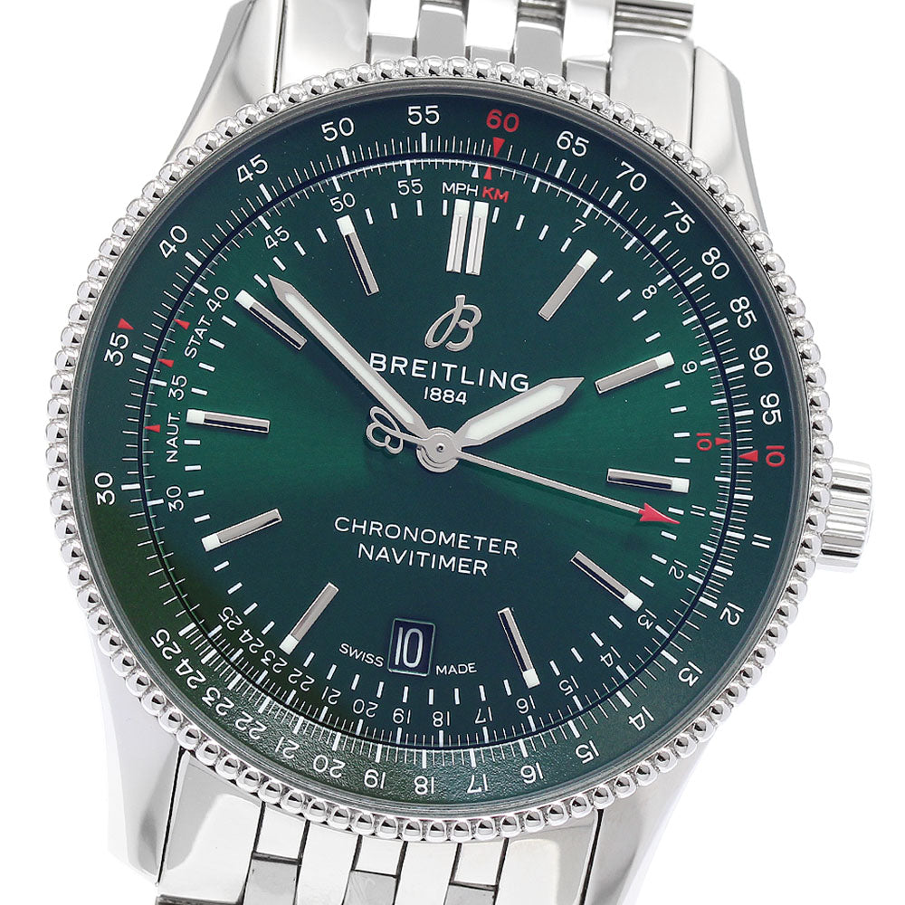 BREITLING Navitimer41 A17326 green Dial Automatic Men's Watch_889450