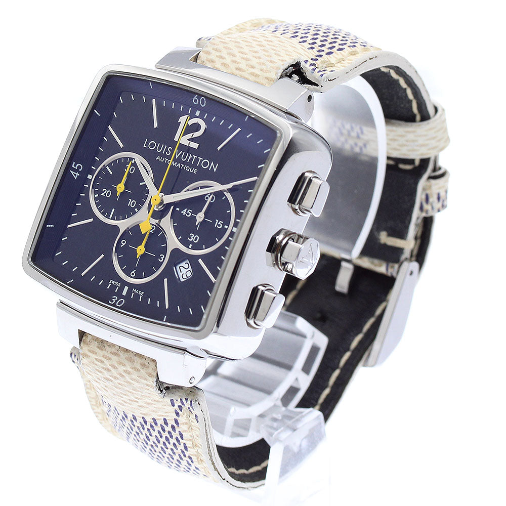 LOUIS VUITTON Speedy Q212G Chronograph black Dial Automatic Men's Watch_889516