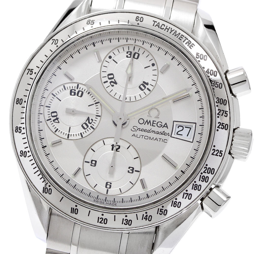 OMEGA Speedmaster 3513.30 Date Chronograph Silver Dial Automatic Men's_889530