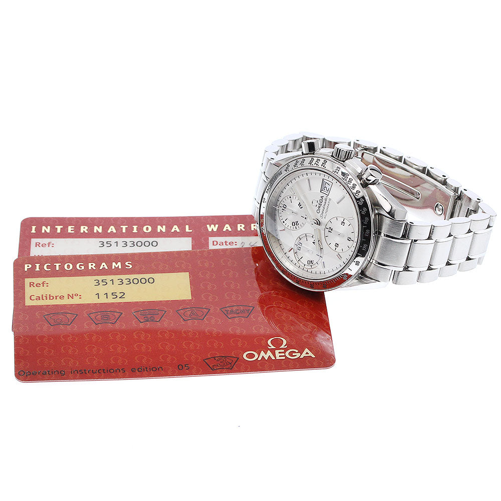 OMEGA Speedmaster 3513.30 Date Chronograph Silver Dial Automatic Men's_889530