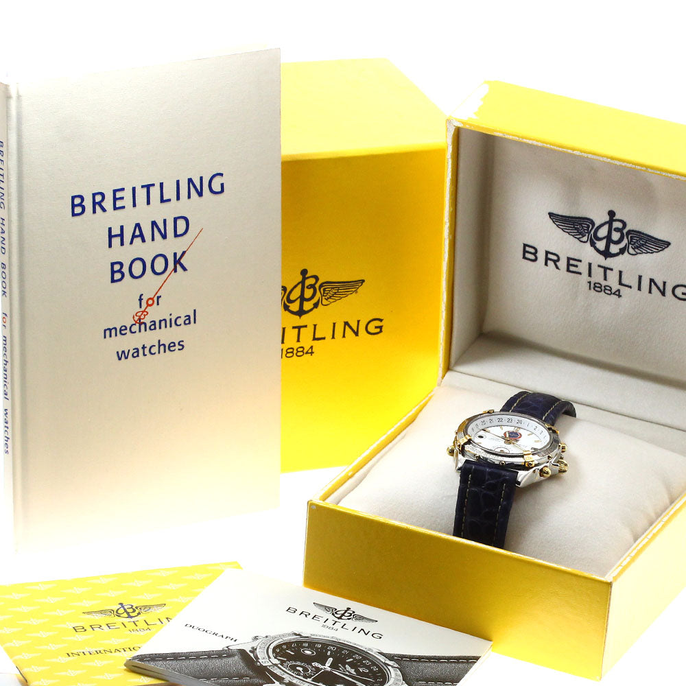 BREITLING Duograph limited to 1000 pieces B15508 white Dial Automatic Men's Watch_889537