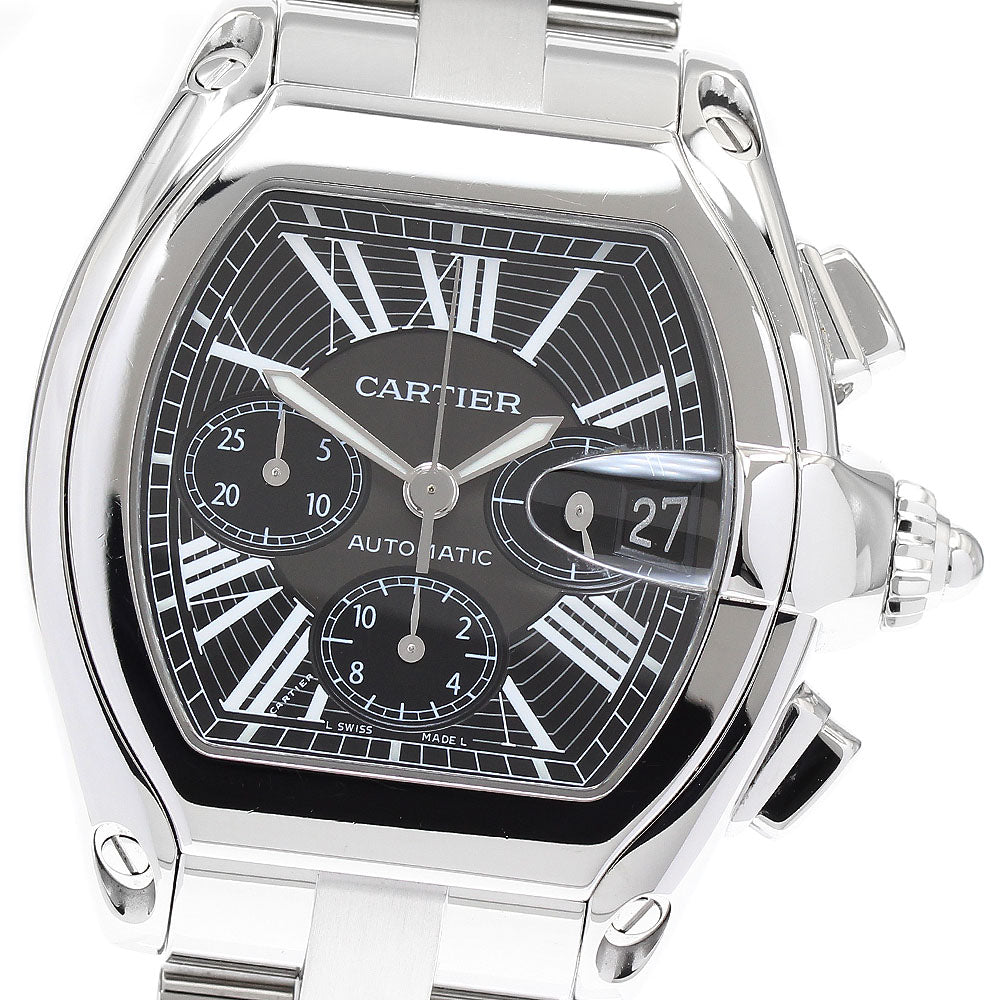 CARTIER Roadster Chronograph XL W62020X6 Date Automatic Men's Watch_889544