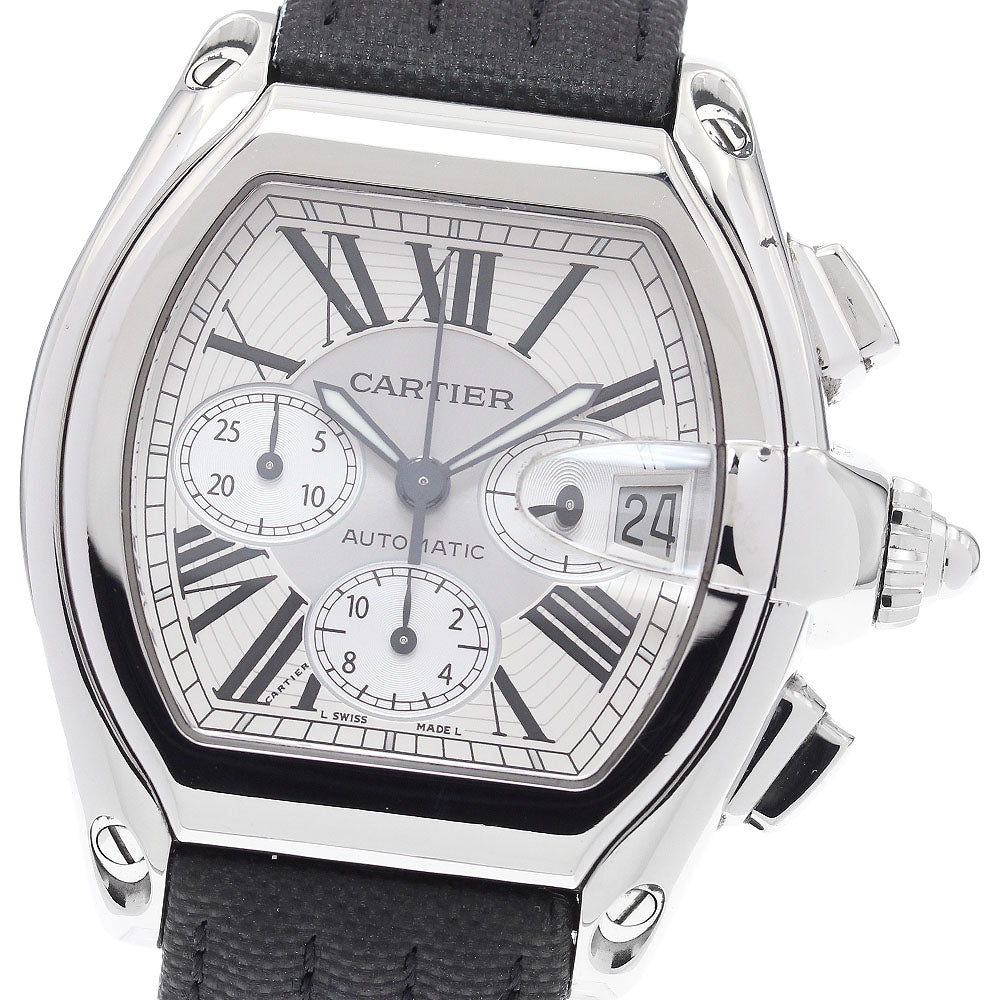 CARTIER Roadster Chrono XL W62019X6 Date Small Second Automatic Men's_889547