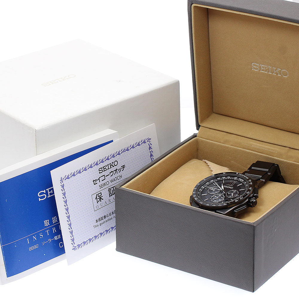 SEIKO Brights Flight Expert SAGA207/8B92-0AE0 Solar Powered Radio Men's_889558