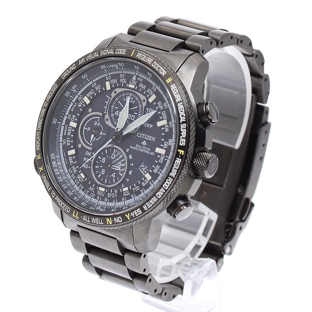 CITIZEN Promaster SKY AT8195-85L/H804-R013556 Solar Powered Radio Men's_889559