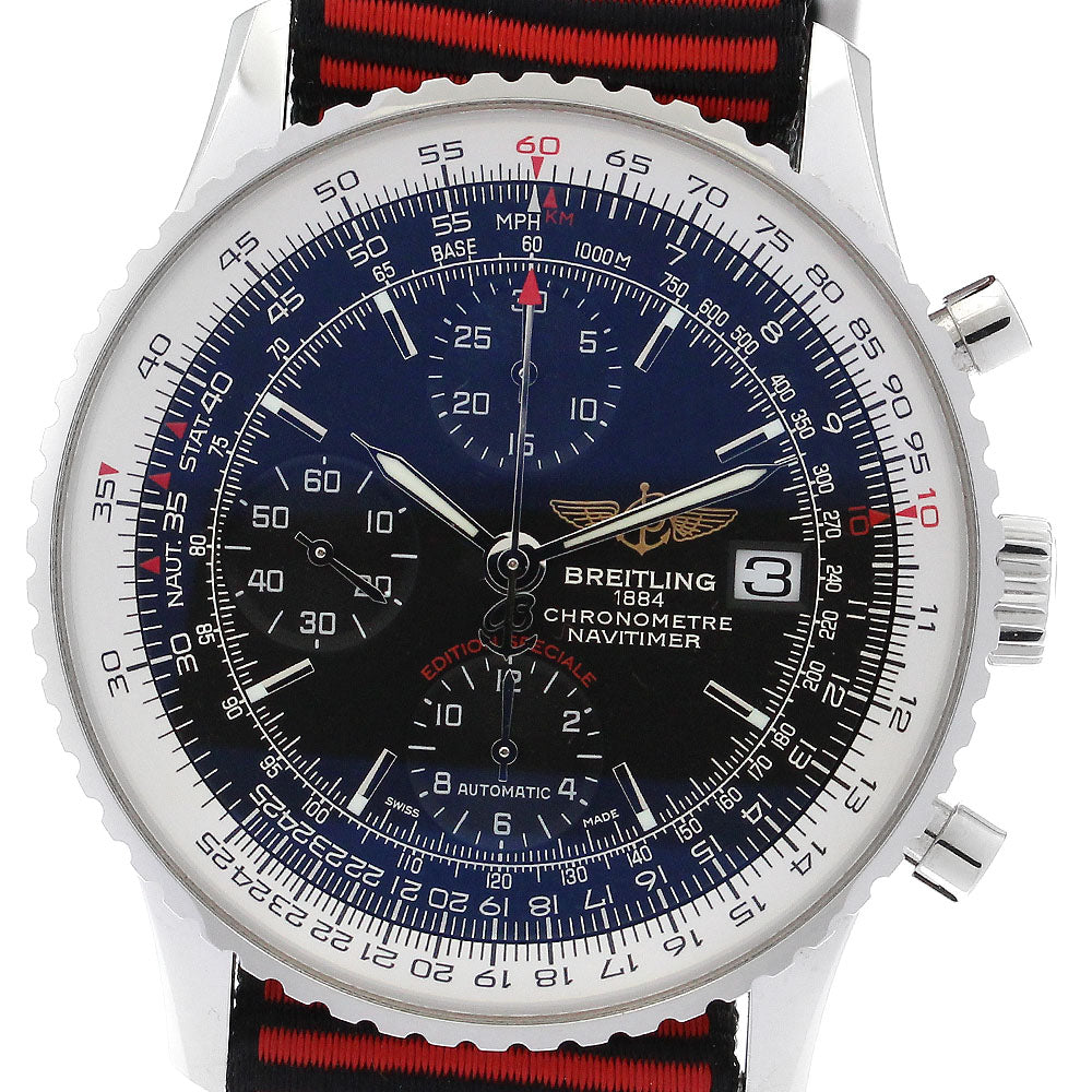 BREITLING Navitimer A13324 Chronograph black Dial Automatic Men's Watch_889571