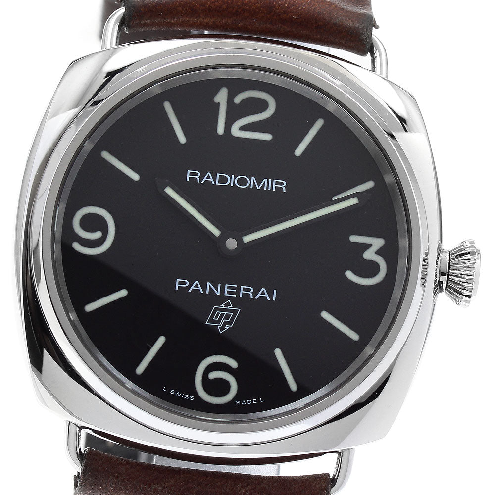 PANERAI Radiomir Base Logo 3 Days Acciaio PAM00753 Hand Winding Men's_889577