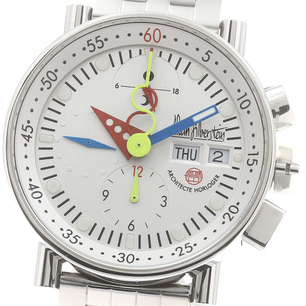 Alain Silberstein Chrono Bauhaus Day date Automatic Men's Watch_889581