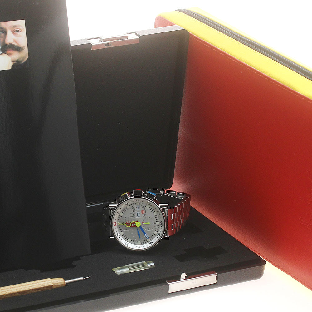 Alain Silberstein Chrono Bauhaus Day date Automatic Men's Watch_889581