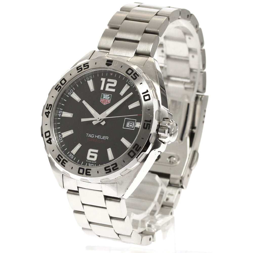 TAG HEUER Formula 1 WAZ1112 Date Black Dial Quartz Men's Watch_889609