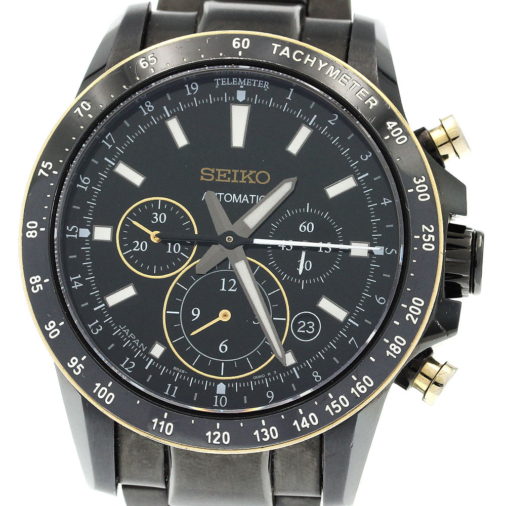 SEIKO Brights Phoenix Mechanical SAGK015/8R28-00J0 500 limited black Dial Automatic Men's Watch_889610