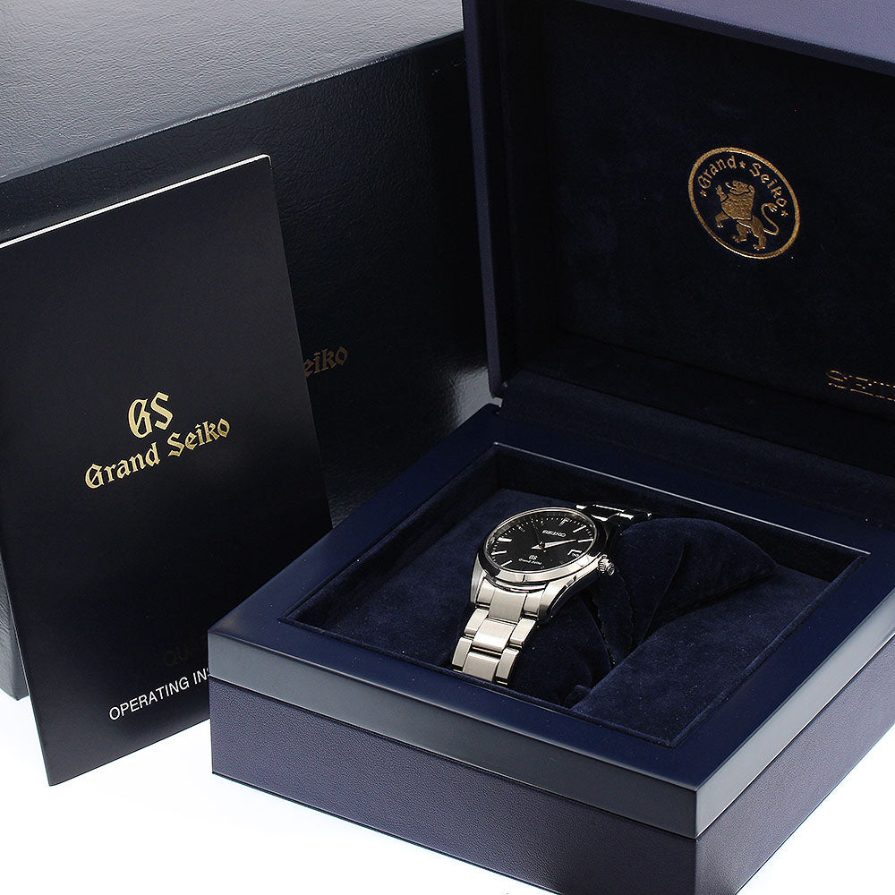 SEIKO Grand Seiko SBGX061/9F62-0AB0 Date black Dial Quartz Men's Watch_889633