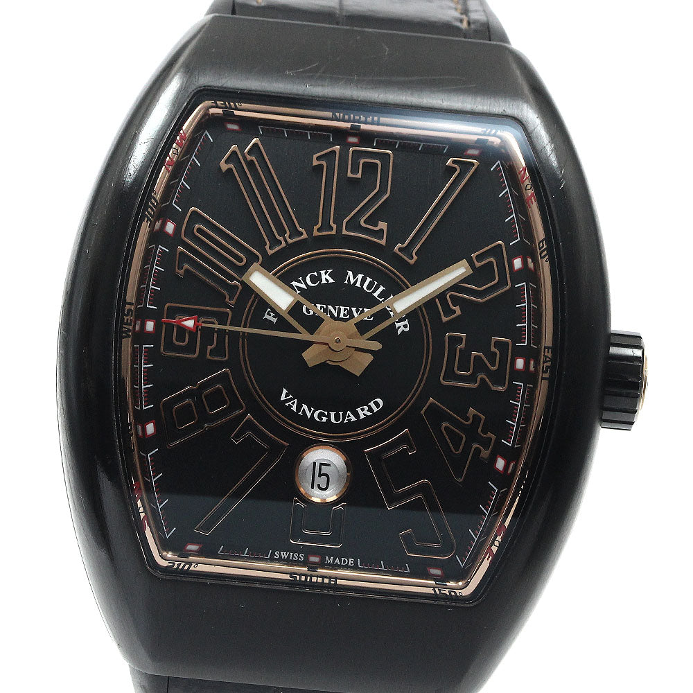 FRANCK MULLER Vanguard V45SCDTJ TTNRBR5N Date black Dial Automatic Men's Watch_889649