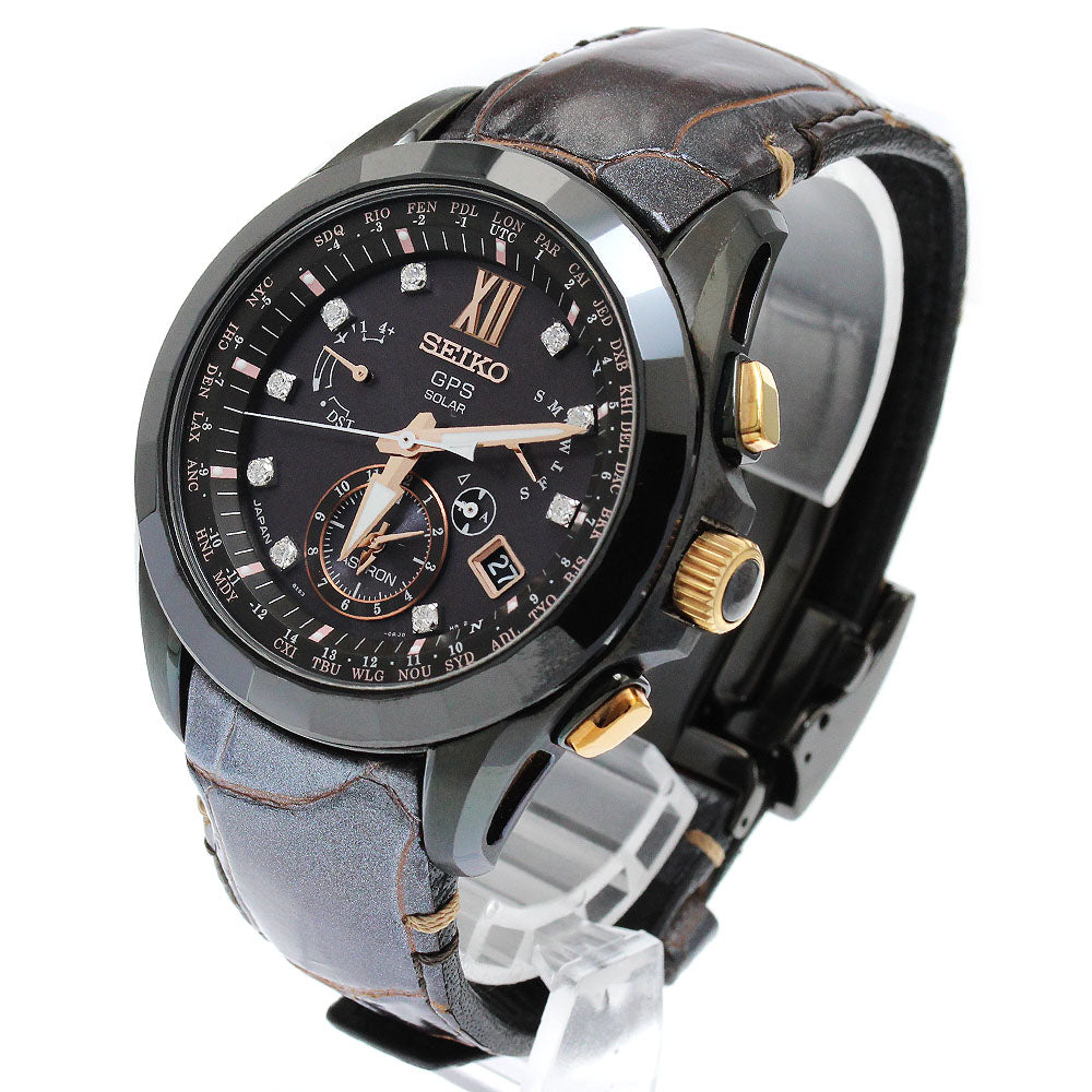 SEIKO Astron SBXB083/8X53-0AP0-2 Limited to 1500 Dark brown Dial Solar Powered Radio Men's Watch_889652