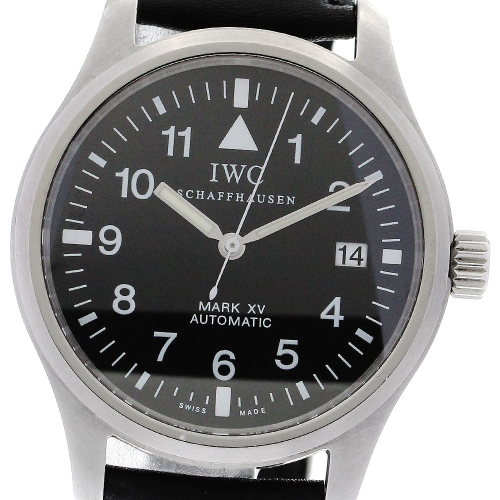 IWC SCHAFFHAUSEN Pilot watch Mark XV IW325301 Date Automatic Men's Watch_889670