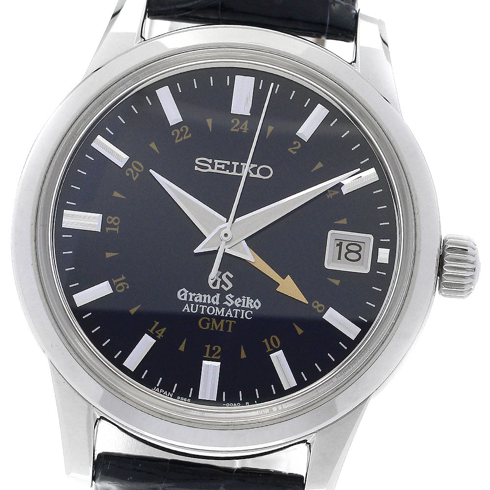 SEIKO Grand Seiko SBGM031/9S66-00D0 Mechanical GMT 10th Anniversary Navy Dial Automatic Men's Watch_889679