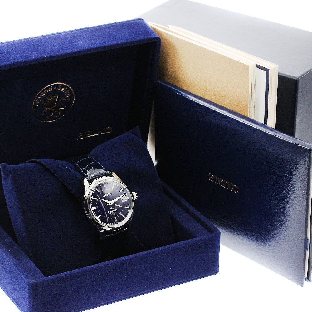 SEIKO Grand Seiko SBGM031/9S66-00D0 Mechanical GMT 10th Anniversary Navy Dial Automatic Men's Watch_889679