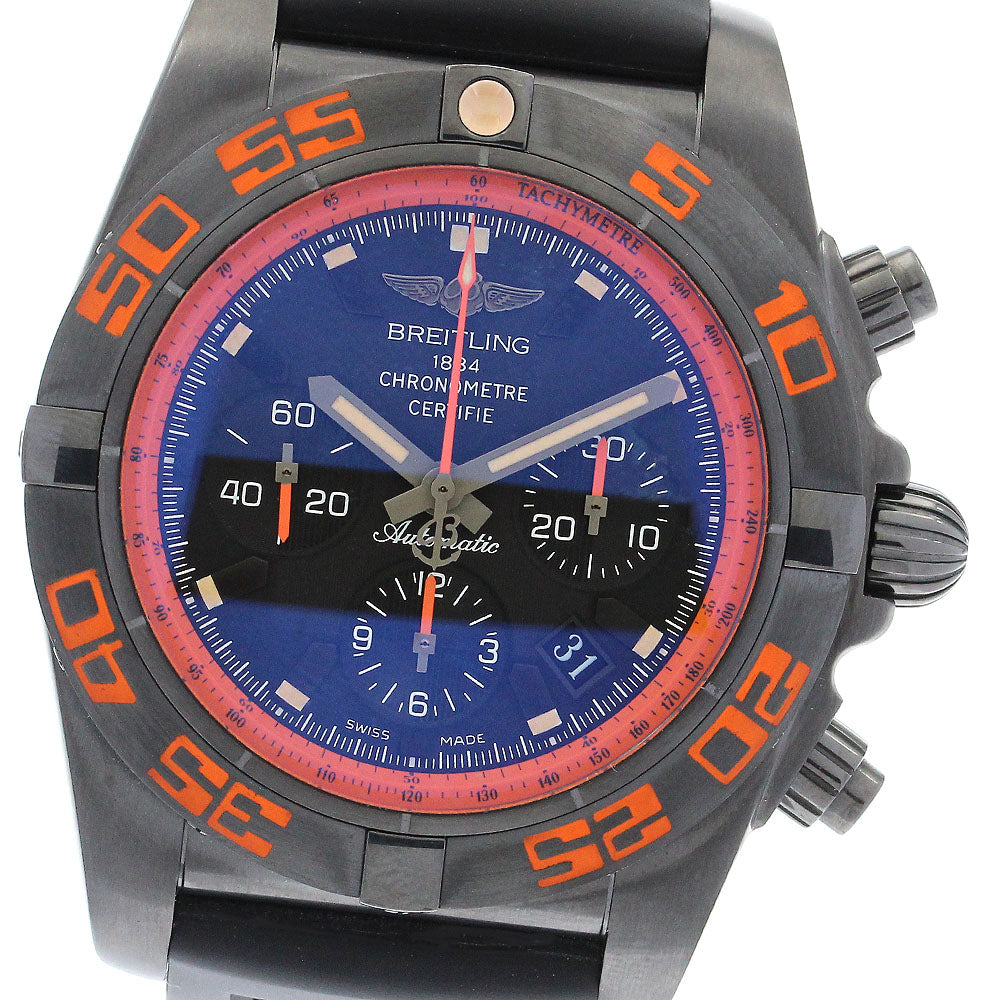 BREITLING Chronomat44 Raven MB0111 Chronograph Date Automatic Men's Watch_889685