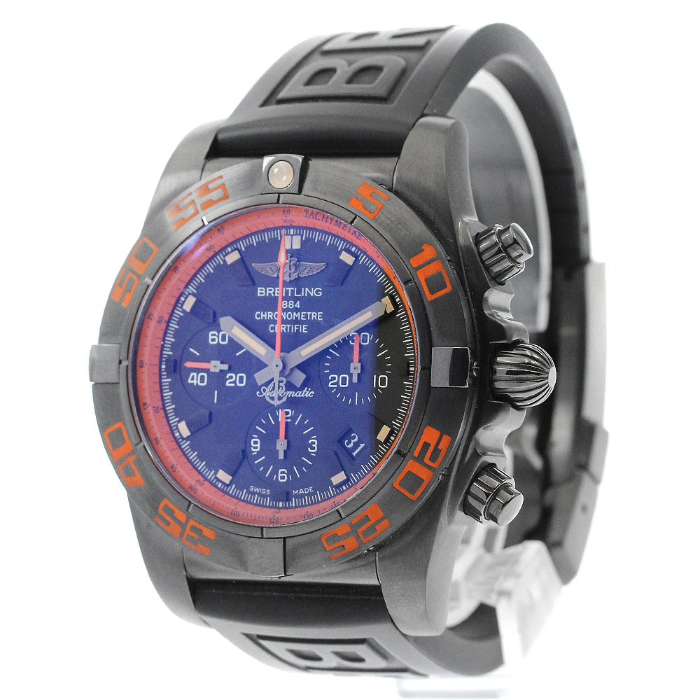 BREITLING Chronomat44 Raven MB0111 Chronograph Date Automatic Men's Watch_889685