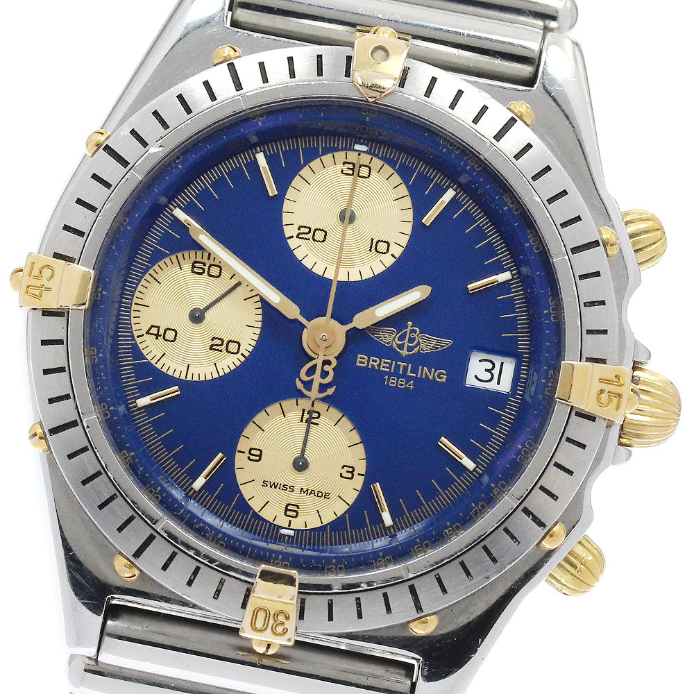 BREITLING Chronomat Bicolor B13047 Date Chronograph Automatic Men's Watch_889693