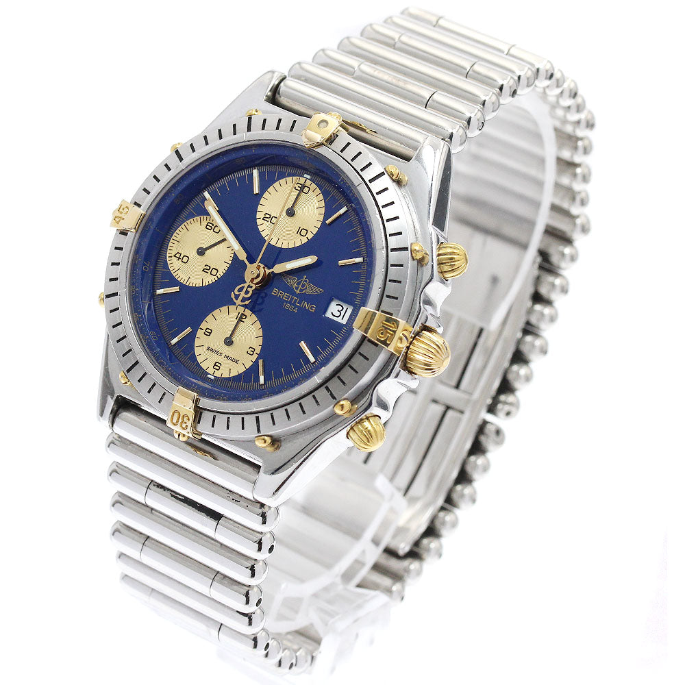 BREITLING Chronomat Bicolor B13047 Date Chronograph Automatic Men's Watch_889693