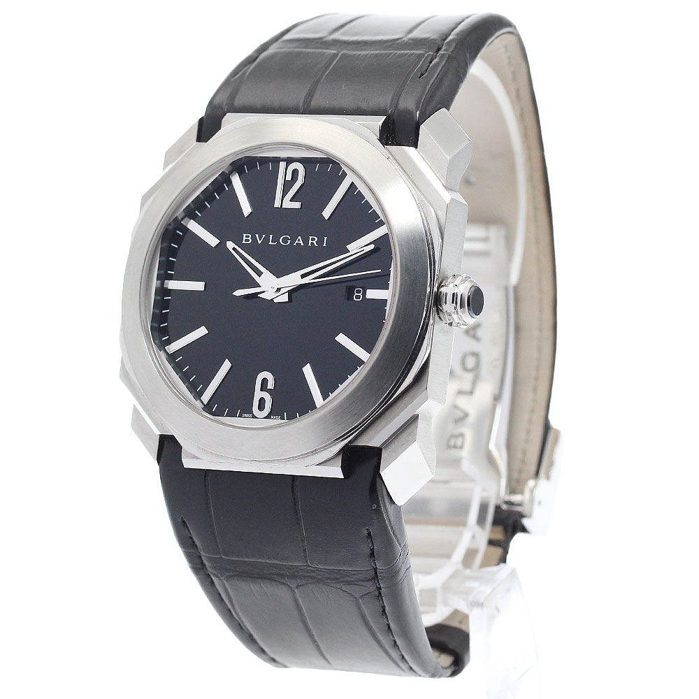 BVLGARI Octo BGO41S Date Black Dial Automatic Men's Watch_889702