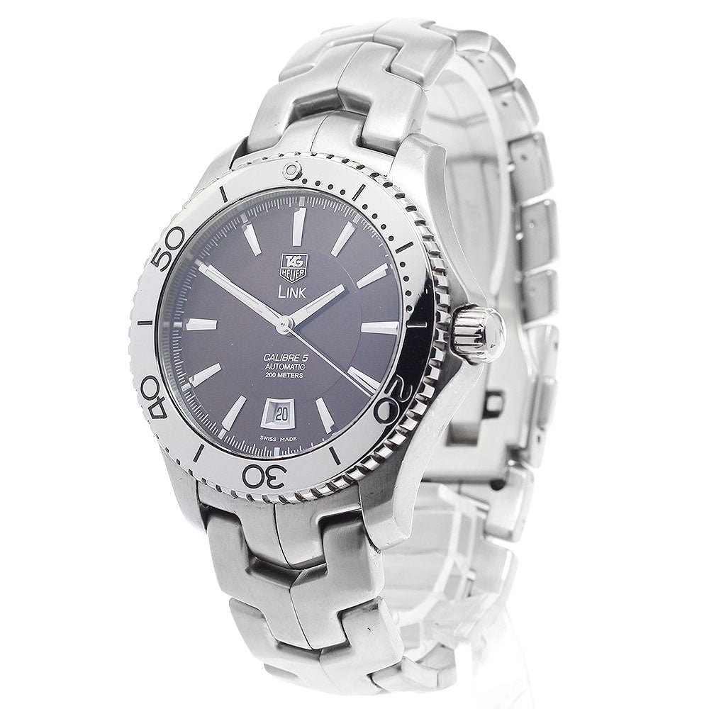 TAG HEUER Link WJ201D Caliber 5 Brown Dial Automatic Men's Watch_889725