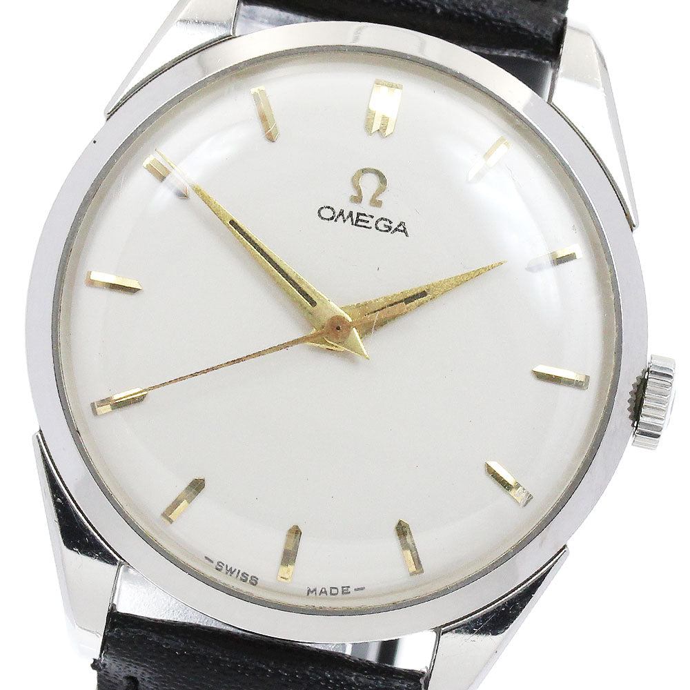 OMEGA vintage Silver Dial Hand Winding Men's Watch_889729