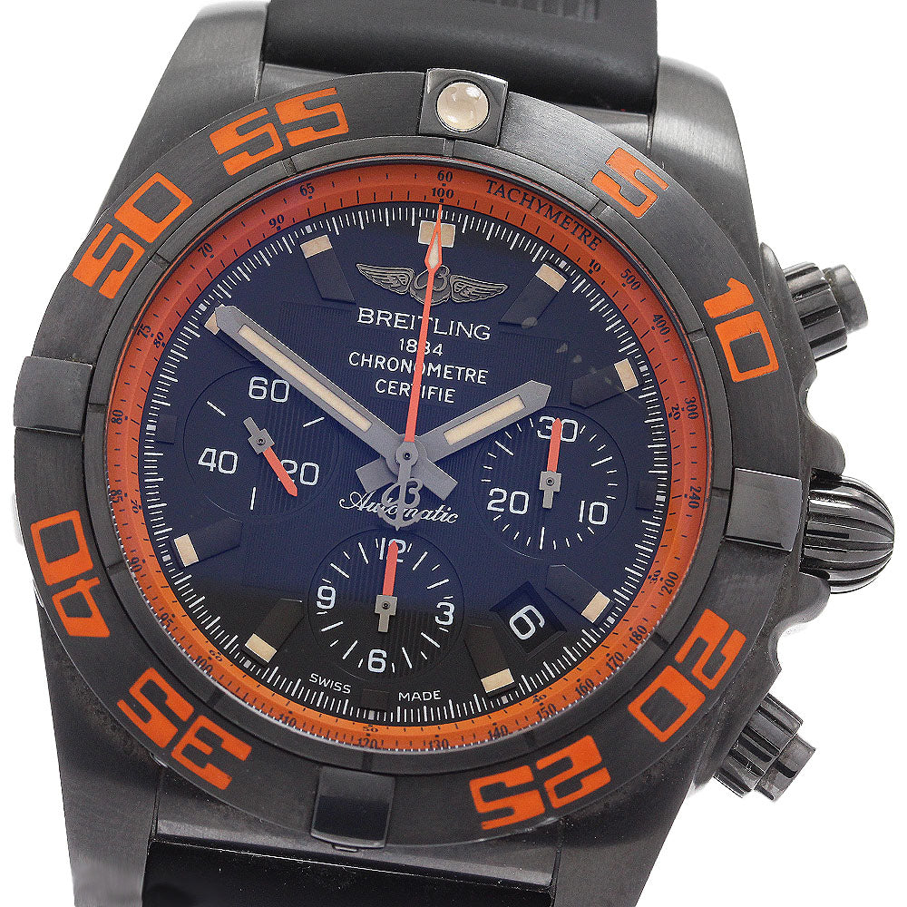 BREITLING Chronomat44 Raven MB0111 Chronograph Date Automatic Men's Watch_889744