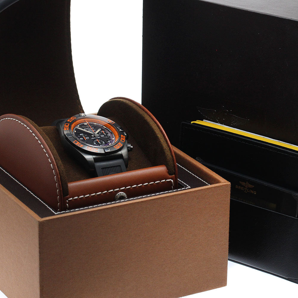 BREITLING Chronomat44 Raven MB0111 Chronograph Date Automatic Men's Watch_889744