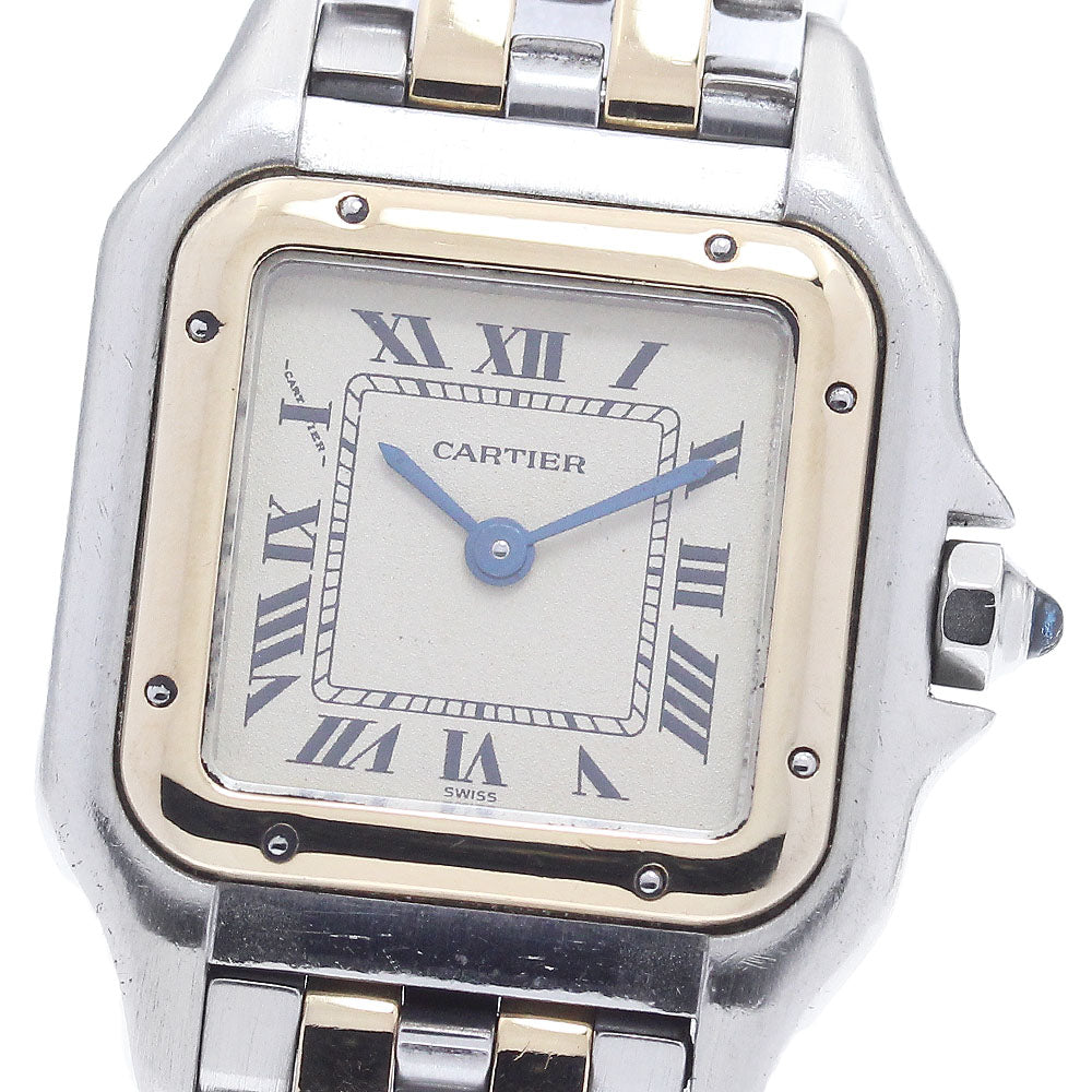 CARTIER PANTHERESM 2 Row beige Dial Quartz Ladies Watch_889745