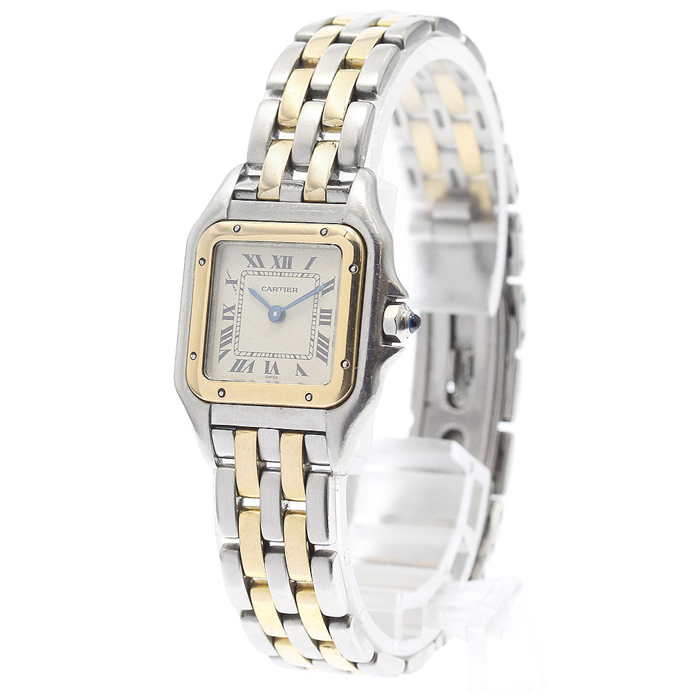 CARTIER PANTHERESM 2 Row beige Dial Quartz Ladies Watch_889745