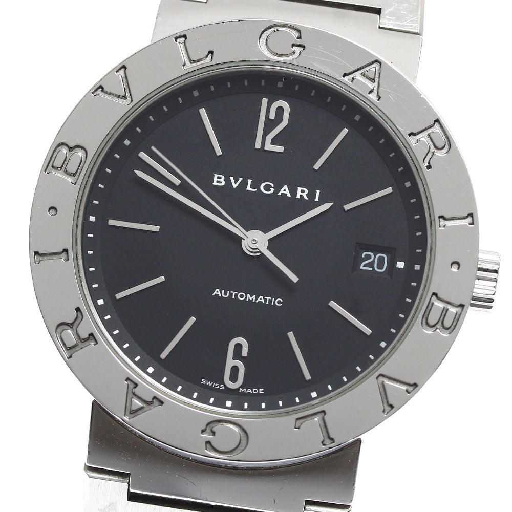 BVLGARI BVLGARIBVLGARI BB38SS Date black Dial Automatic Men's Watch_889760