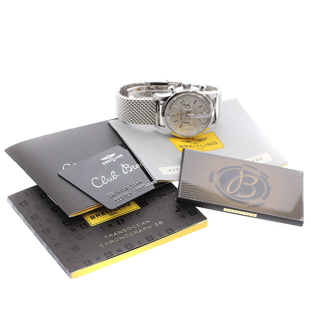 BREITLING Transocean A41310 Chronograph Date Automatic Men's Watch_889763
