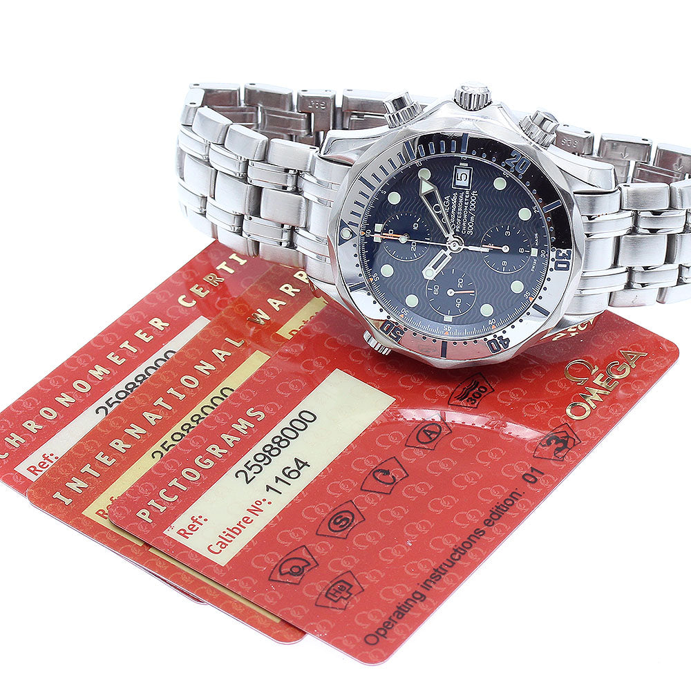 OMEGA Seamaster300 2598.80 Date Chronograph Automatic Men's Watch_889775