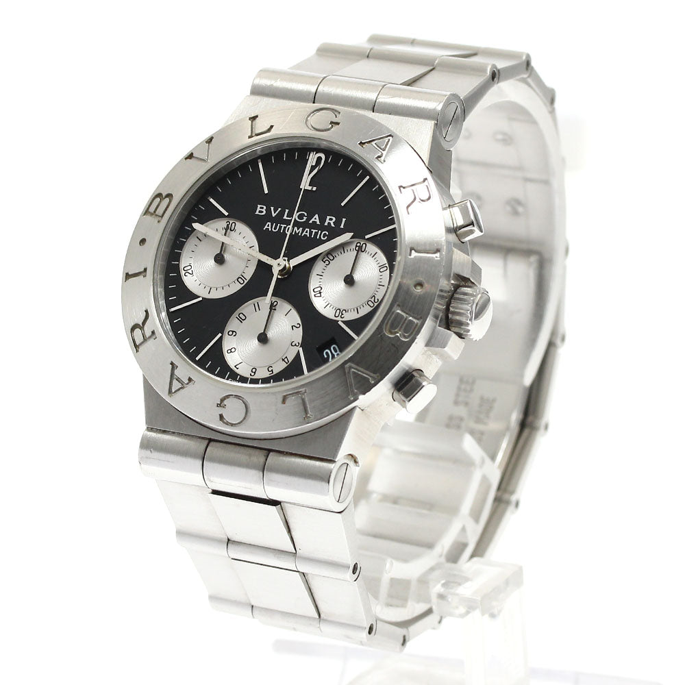 BVLGARI Diagono Sports CH35S Chronograph black Dial Automatic Men's Watch_889784
