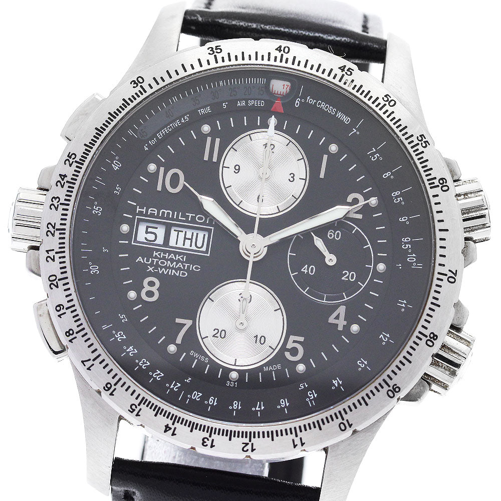 HAMILTON Khaki X Wind H776160 Day-Date Chronograph Automatic Men's Watch_889787