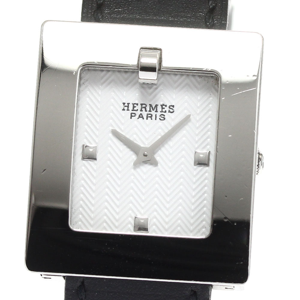 HERMES Belt watch BE1.210 white Dial Quartz Ladies Watch_889796
