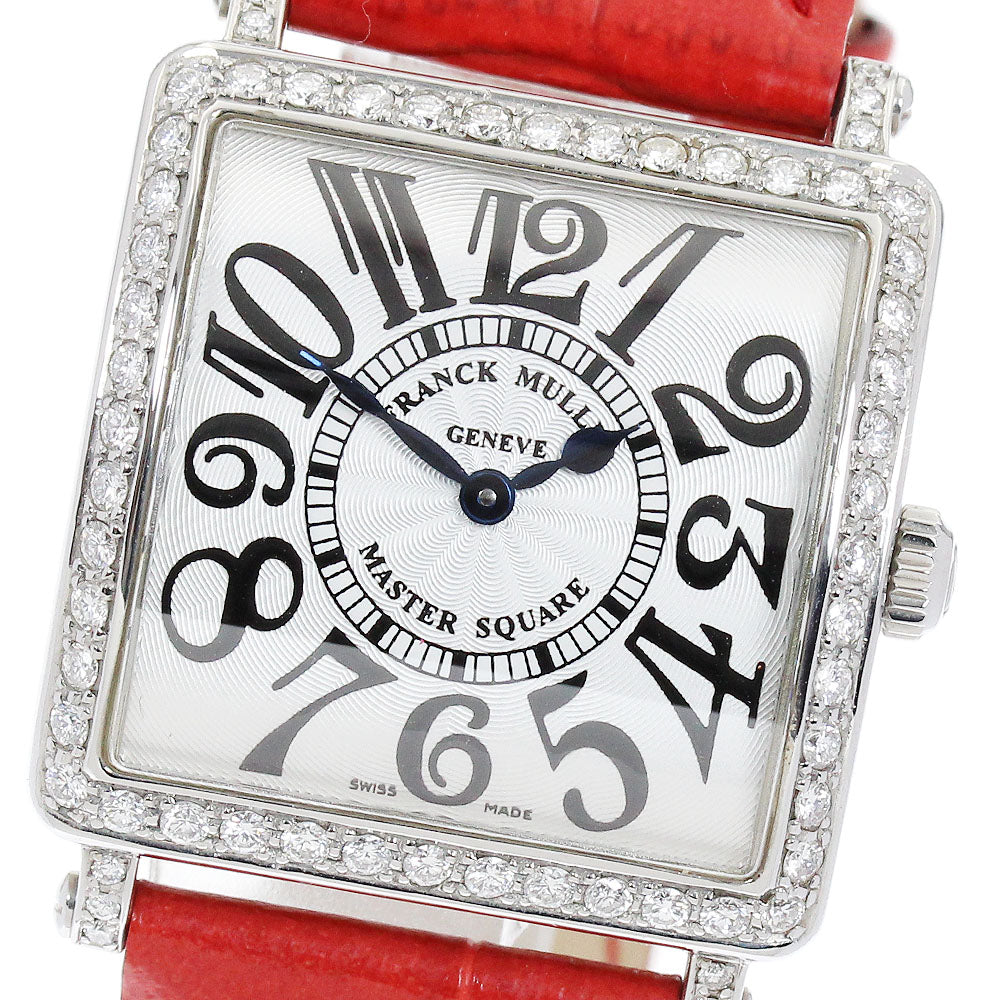 FRANCK MULLER Master square 6002LQZV After diamond Silver Dial Quartz Ladies Watch_889800