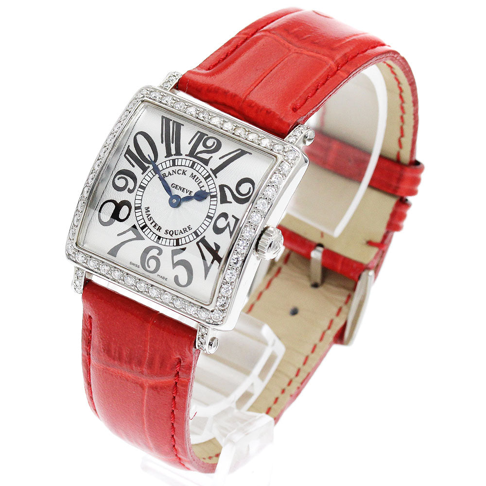FRANCK MULLER Master square 6002LQZV After diamond Silver Dial Quartz Ladies Watch_889800