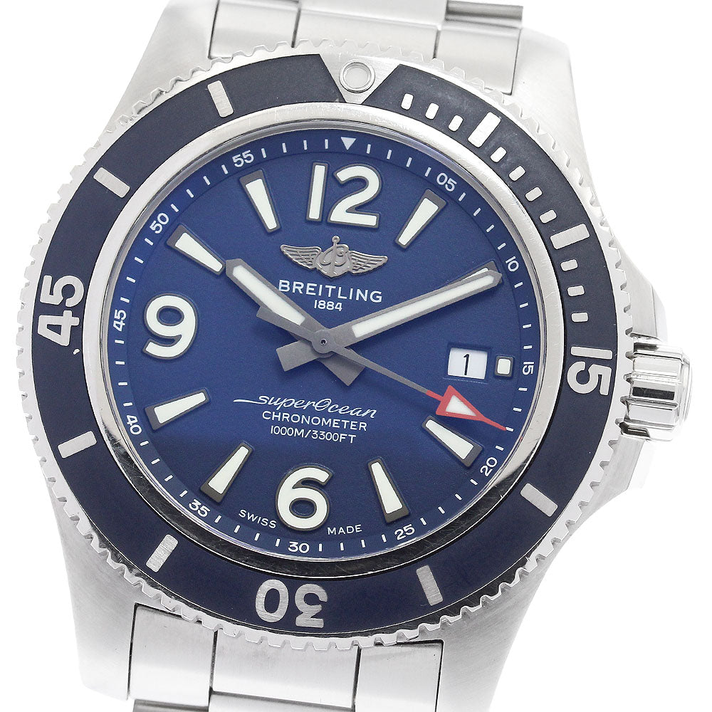 BREITLING Super Ocean 44 A17367 Date blue Dial Automatic Men's Watch_889811