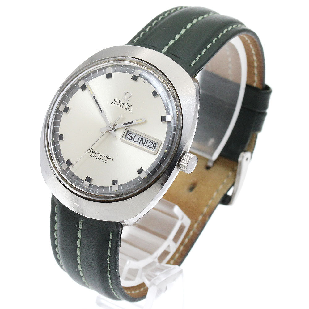 OMEGA Seamaster Cosmic 166.035 Day date Silver Dial Automatic Men's Watch_889816