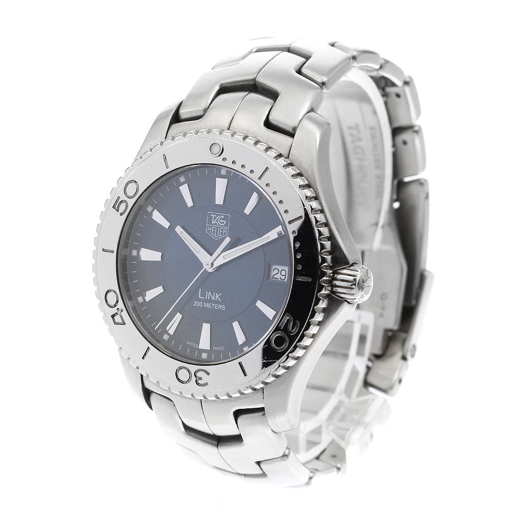 TAG HEUER Link WJ1112-0 Date Navy Dial Quartz Men's Watch_889819