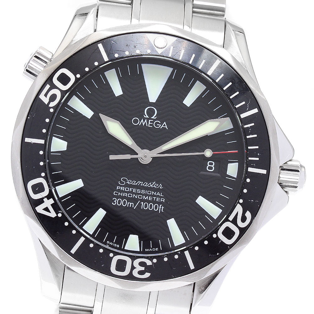 OMEGA Seamaster300 2254.50 Date black Dial Automatic Men's Watch_889821