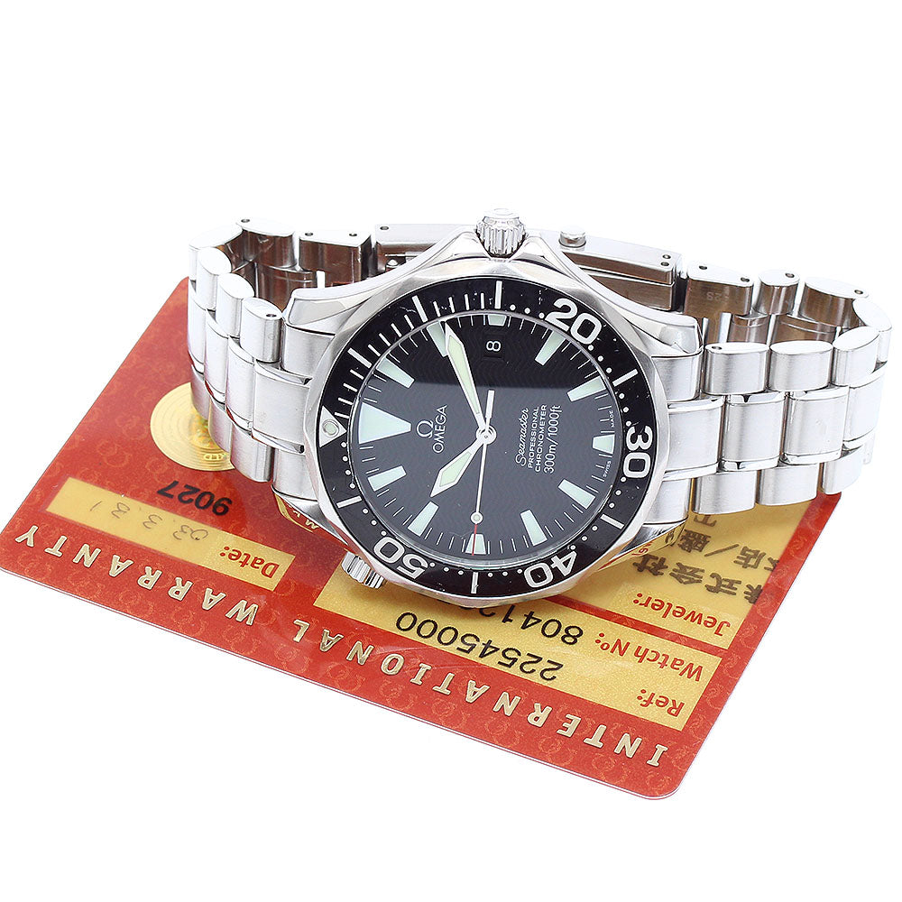 OMEGA Seamaster300 2254.50 Date black Dial Automatic Men's Watch_889821