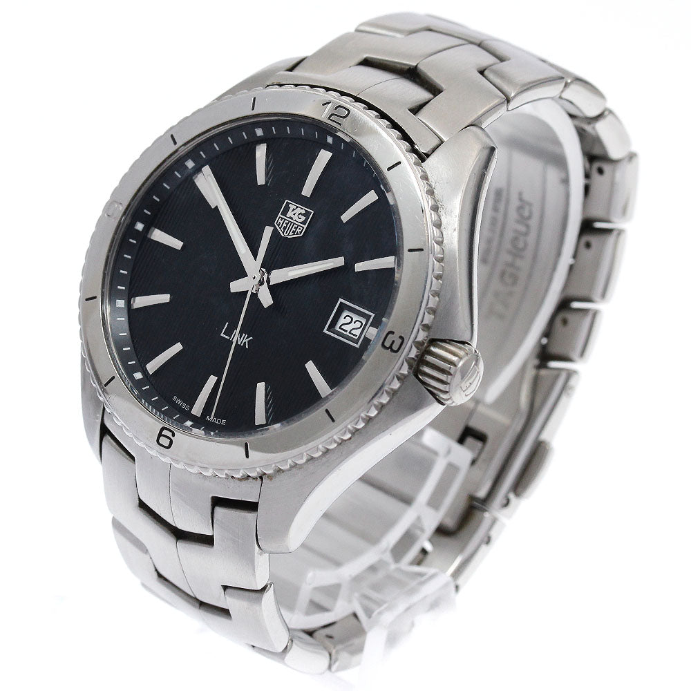 TAG HEUER Link WAT1110 Date black Dial Quartz Men's Watch_889824