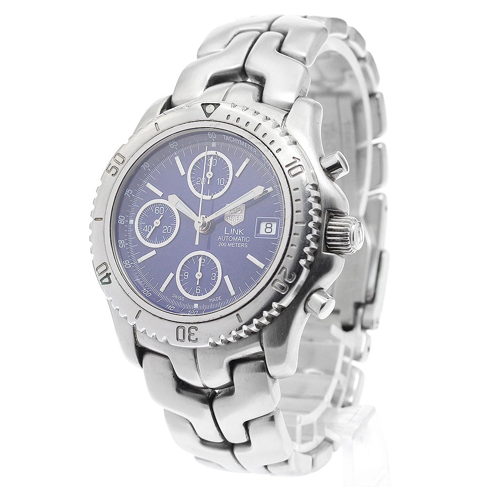TAG HEUER Link CT2110 Chronograph Date Navy Dial Automatic Men's Watch_889825